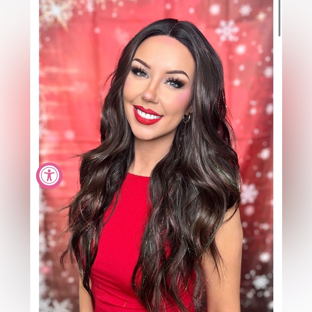 Chelsey smith‎ crowns sleigh sharpay dark brunette wig